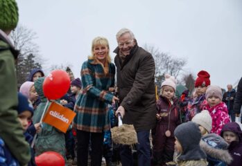 Altiden Fribo Holte første spadestik