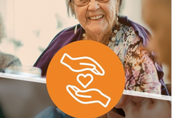 Altiden ældreområdet logo hænder corona jobbank