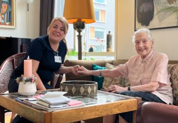 Altiden ældreområdet Lindehaven Afdelingsleder Karoline og Rita Margrethe Kjerte
